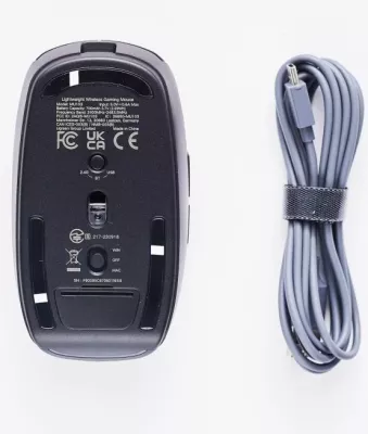 Maus UGREEN 90539, 5000 DPI, 2.4G + Bluetooth 5.0 + USB, bateri 700mAh, zi