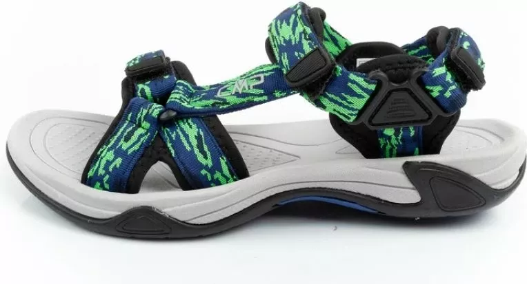 Sandale për fëmijë CMP, navy blue/green