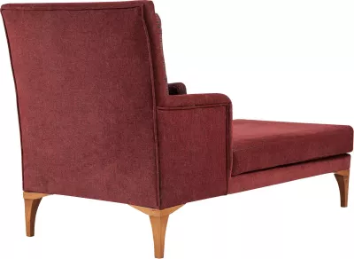 Divan Atelier del Sofa, ngjyrë e kuqe Claret