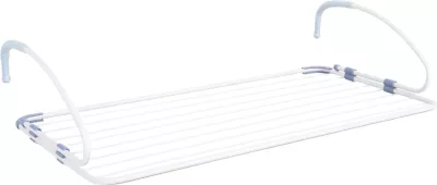 Varëse alumini për tharje FH12166, e bardhë, gjatësi totale varëse 10m, 107x3x55 cm