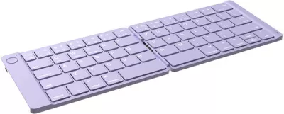 Set tastierë wireless e palosshme Delux KF10 dhe maus MF10PRO, vjollcë