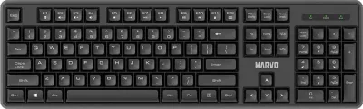 Set tastierë + maus wireless Marvo WS005, 2.4 GHz, SLO/HR layout, i zi