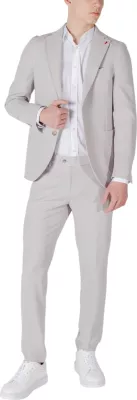 Kostum për meshkuj Mulish BAHAMAS ABS-802, gri e çelët [Madhësia: 3XL]