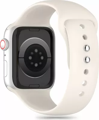Rrip silikoni Tech-Protect për Apple Watch 4/5/6/7/8/9/SE/Ultra 1/2, Bezhe