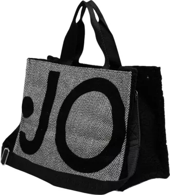 Çantë shopper për femra Liu Jo BAG 2F6037 T0300, e zezë