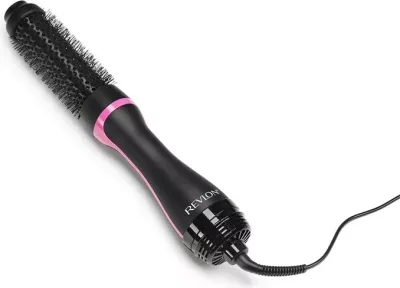 Makinë tharëse dhe kaçurreluese flokësh Revlon RVDR5292UKE, kabllo 2.5 m, 3 shpejtësi, 3 nivele nxehtësie, e zezë/rozë