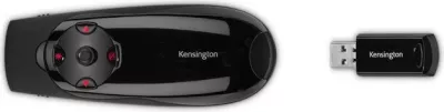 Prezenter wireless Kensington Presenter Expert, laser i kuq, kontroll kursor, RF, USB, 45 m, i zi