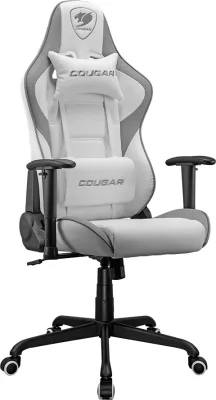 Karrige gaming COUGAR ARMOR ELITE, 2D mbështetëse krahu, shpinore 160°, e bardhë