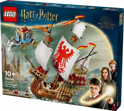 Set ndërtimi LEGO Harry Potter Triwizard Tournament: The Arrival, 1229 pjesë, multikolor