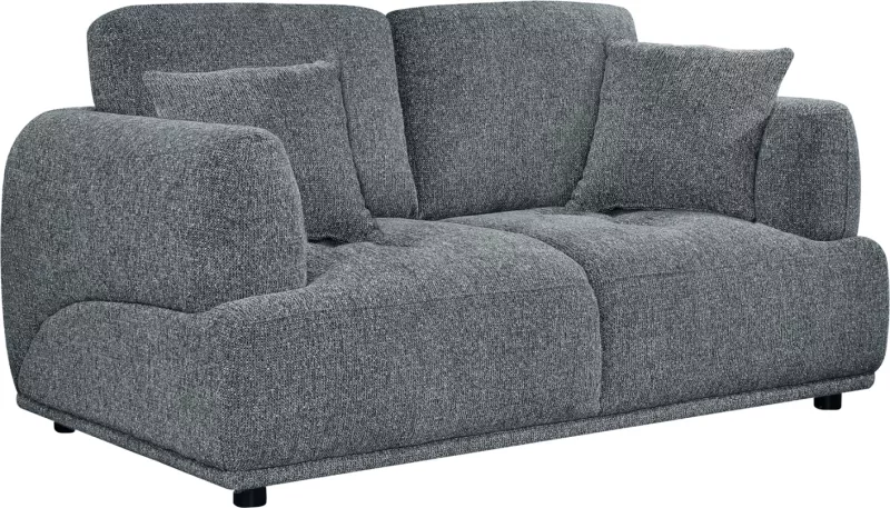 Divan dy-vendësh STRUCTO, material gri, 168x94x88cm