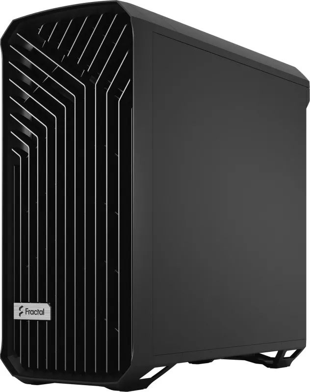 Kasë Fractal Design Torrent, Tower, PC, ATX, EATX, ITX, micro ATX, SSI CEB, Steel, Gaming, e zezë