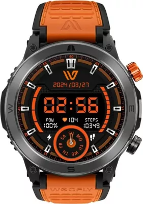 Smartwatch Weofly Conquer, 1.43" AMOLED, Bluetooth 5.3, IP68, Portokalli