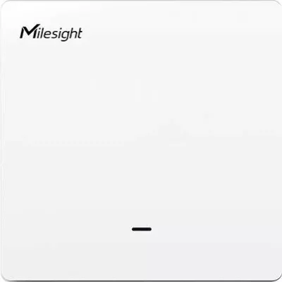 Switch Milesight LoRaWAN 3-wire 1 button, bardhë