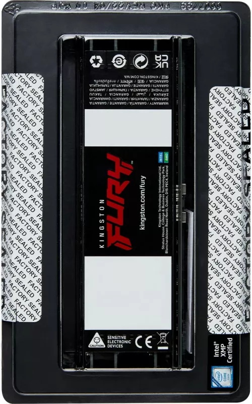 RAM Memorje Kingston FURY Renegade Pro 128GB 6000MT/s DDR5 ECC Reg CL32, e zezë