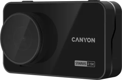 Kamerë aksioni Canyon DVR25GPS, ekran 3.0'' IPS, WQHD 2.5K, Wi-Fi, GPS, e zezë