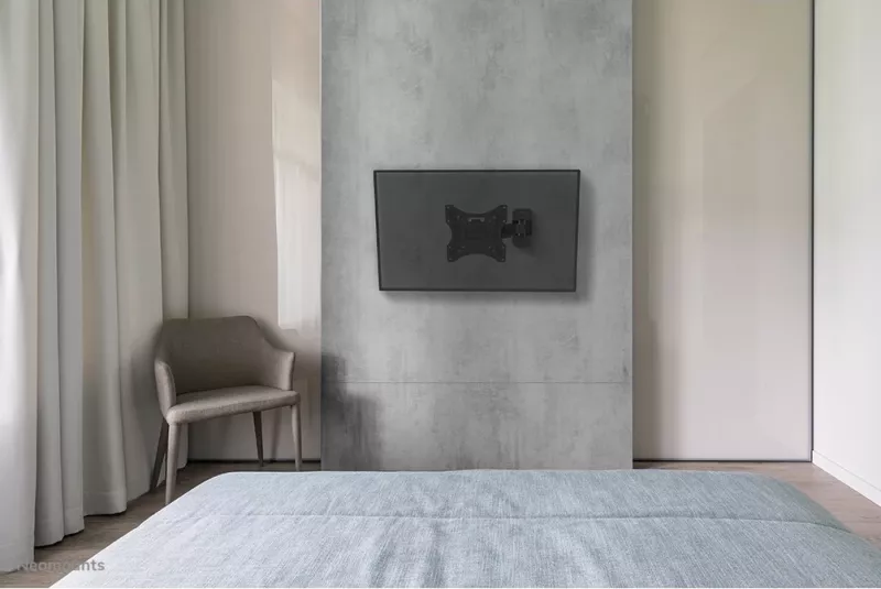 Mbajtës muri TV Neomounts WL40-540BL12, full motion, 32-55 inç, VESA 100x100/200x200, e zezë