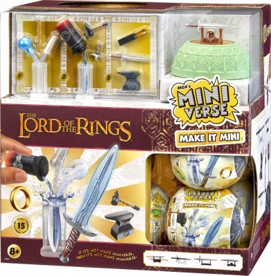 Set miniaturash kreative DIY MGA Miniverse Mini Lord of the Rings, surprizë ball