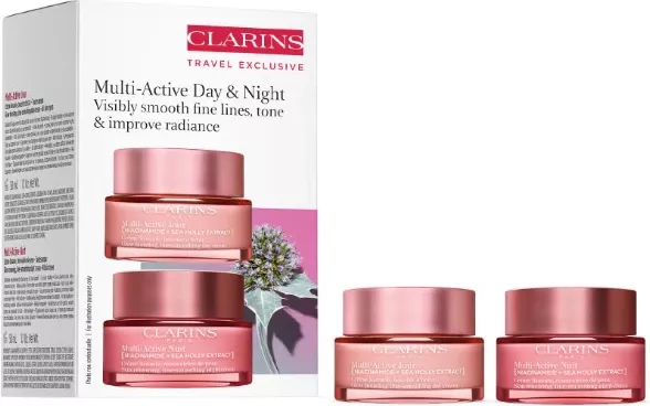 Set për kujdesin e fytyrës Clarins Multi Active Day & Night 