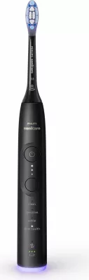 Furçë dhëmbësh elektrike Philips Sonicare 7100 HX7421/01, me sensor presioni, me aplikacion, me këllëf udhëtimi, 1 kokë furçe, e zezë