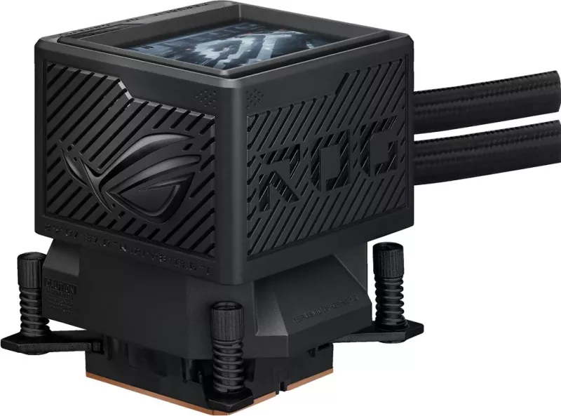 Kasë ftohje me ujë ASUS ROG Ryujin III 360 ARGB Extreme, 3x12 cm, Ekran LCD, Zezë