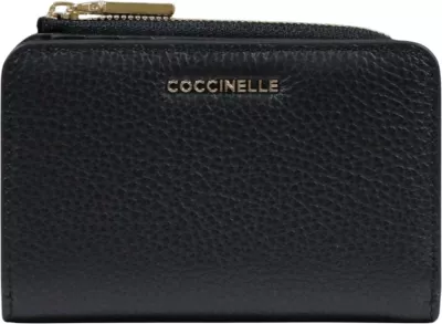 Portofol për femra Coccinelle METALLIC SOFT E2 MW5 11 D1 01, i zi
