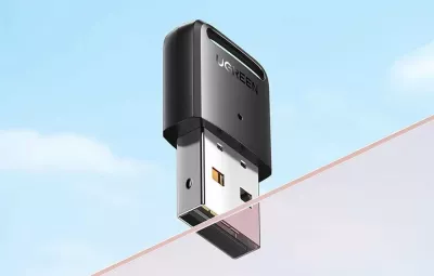 Adapter Bluetooth USB-A Ugreen CM591 (UGR5590), Bluetooth 5.3, LED, rreze 20 m, i zi