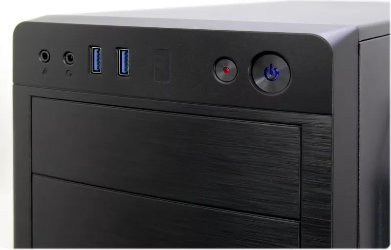 Kasë Inter-Tech IT-5916, Tower, PC, ATX, micro ATX, e zezë