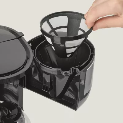 Makine kafeje Severin KA 4808, drip, 4 filxhanë, gjysmë automatike, e zezë