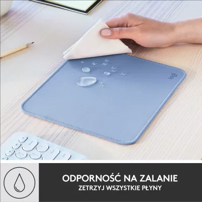 Mauspad Logitech Studio Series 956-000051 23x20cm trashësi 0.3cm, Blue Grey