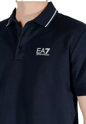 Maicë polo për meshkuj EA7 8NPF16 PJVUZ, e kaltër [Madhësia: S]