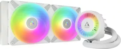 Ftohës uji ARCTIC Liquid Freezer III 280 A-RGB, 14 cm, 69.9 cfm, i bardhë