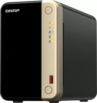 NAS QNAP TS-264, Intel Celeron N5095, 8 GB RAM, Tower, Zezë/Ari