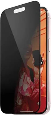 Xham mbrojtës PanzerGlass Ultra-Wide Fit Privacy për iPhone 15 Pro, me aplikator