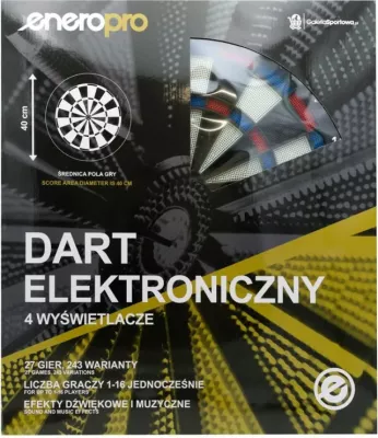 Shenjë elektronike Enero, e zezë