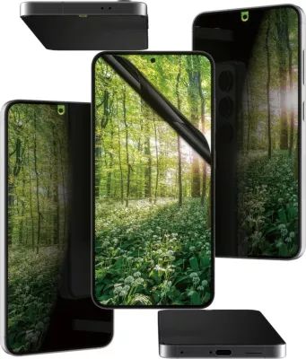 Xham mbrojtës PanzerGlass Eco Matrix Privacy për Samsung Galaxy S25