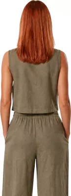Crop top I am 17612, për femra, jeshile sherebele [Madhësia: M]
