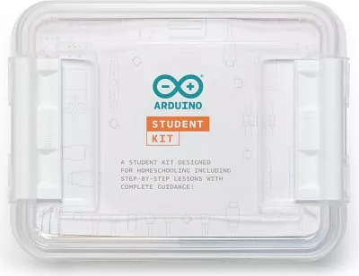Kit edukativ Arduino Education Student Kit, me bateri, me kuti bartëse