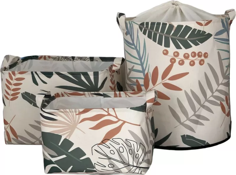 Set shporta prej ndjesi, 3 copë, Aberto Design, YLC469
