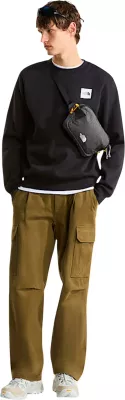 Duks për meshkuj The North Face M BOX HD REG CREW, i zi [Madhësia: M]