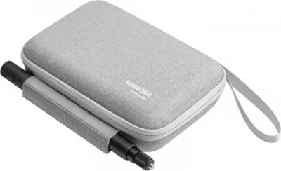Mbështjellës Insta360 X5 Carry Case, universal, material tekstili, gri e çelët