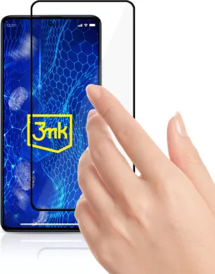 Xham i temperuar 3mk HardGlass Lite për Xiaomi Redmi Note 12 Pro/Pro+, 9H, i zi