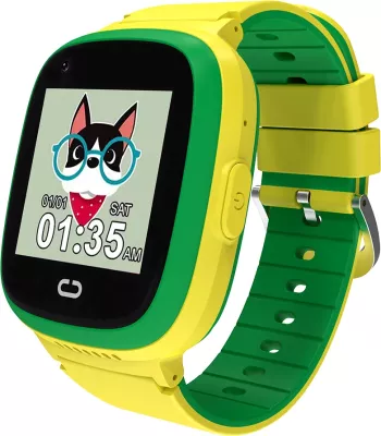 Smartwatch CANYON Sunny KW-48 4G LTE GPS video, 512MB, Nano-SIM, gjelbër