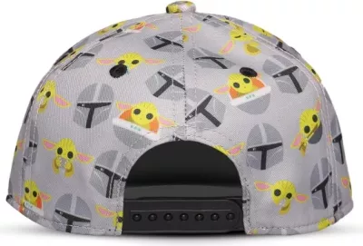 Kapelë snapback për djem Difuzed The Mandalorian (Star Wars), gri