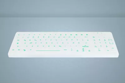Tastierë Cherry AK-CB7012, Wired, USB, Scissor key switch, Bardhë