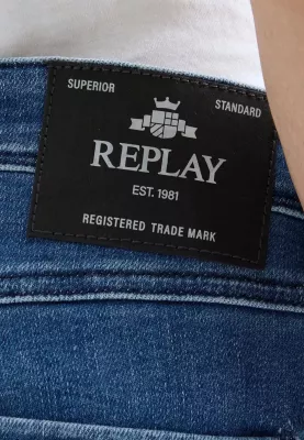 Pantallona xhins për meshkuj Replay M914.000.261 C39, denim [Madhësia: W31 L32]