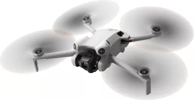 Dron DJI Mini 4 Pro me RC 2, 2GB memorje, 2590mAh, gri