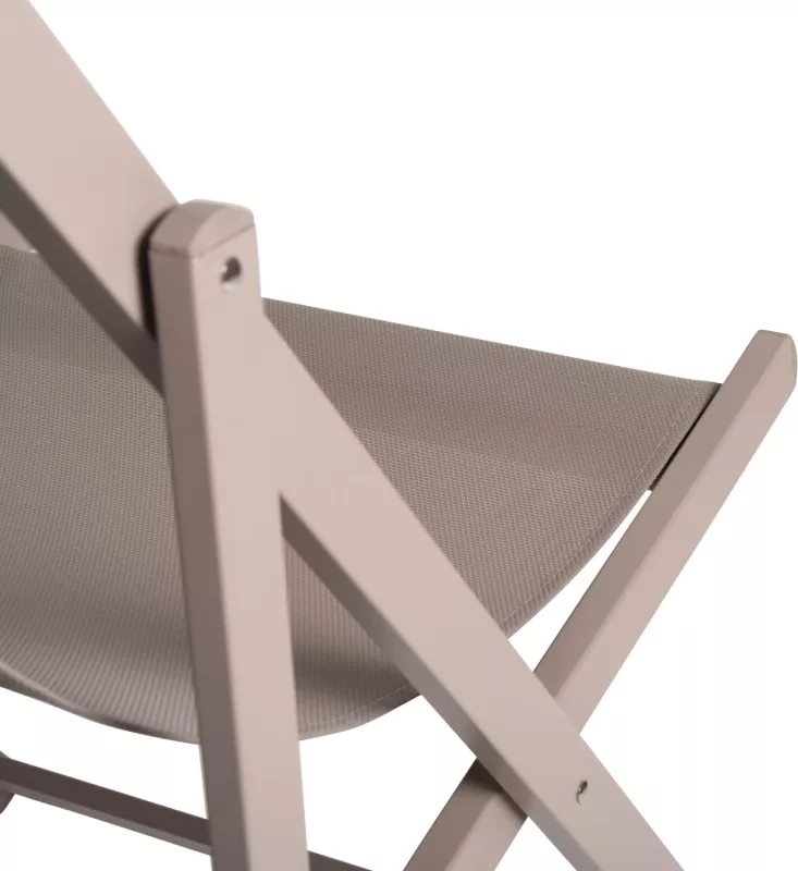 Karrige lounge profesionale KEA FH5076.03 alumin & textilene ngjyrë shampanje 59,5x102,5x94H cm