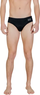 Rroba banjo slip për meshkuj EA7 7M000501 AF14514, të zeza-argjendta