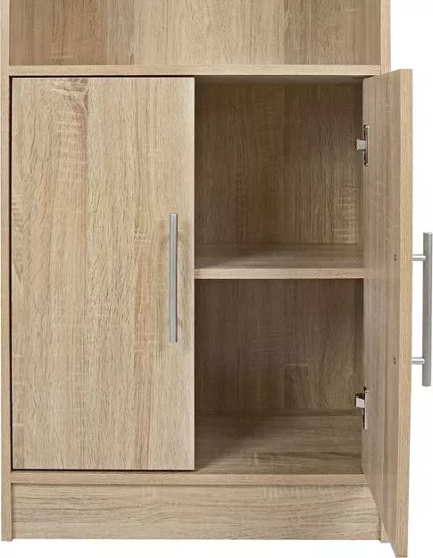 Raft librash melamine, ngjyrë sonama, FH2027.02, 60x30x180