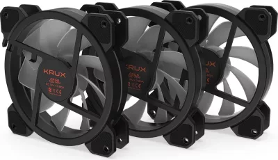Ftohës Krux Lunar ARGB , 3 x 120mm